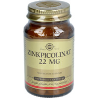 Artikelfoto Solgar Zinkpicolinat 22 mg Tabletten 100St