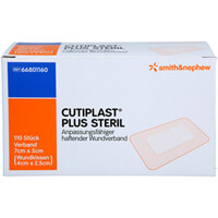 Produktbild Cutiplast Plus steril 5x7 cm Verband 110St