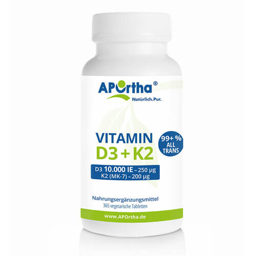 Vitamin D3 10.000 I.E.+Natto K2 200 ug Tabletten Shop der Apotheke am