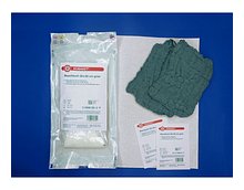 Produktfoto Nobaset Bauchtuch steril 20x30cm 4fach grn 50X2St