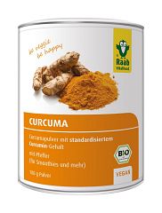Produktbild Curcuma Pulver mit Pfeffer Bio Raab 100g