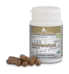 Produktbild Resveratrol 125 Pro Kapseln 70St