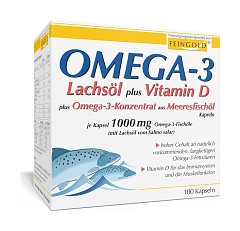 Produktfoto Omega-3 Meeresfischl-Konz.plus Vit.D 1000 I.E. 100St